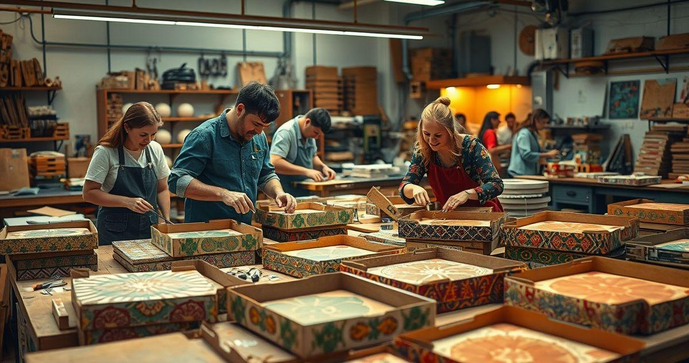 Caixa de Pizza Personalizada Fortaleza